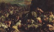 Jacopo Bassano The Israelites Drinkintg the Miraculous Water Norge oil painting reproduction